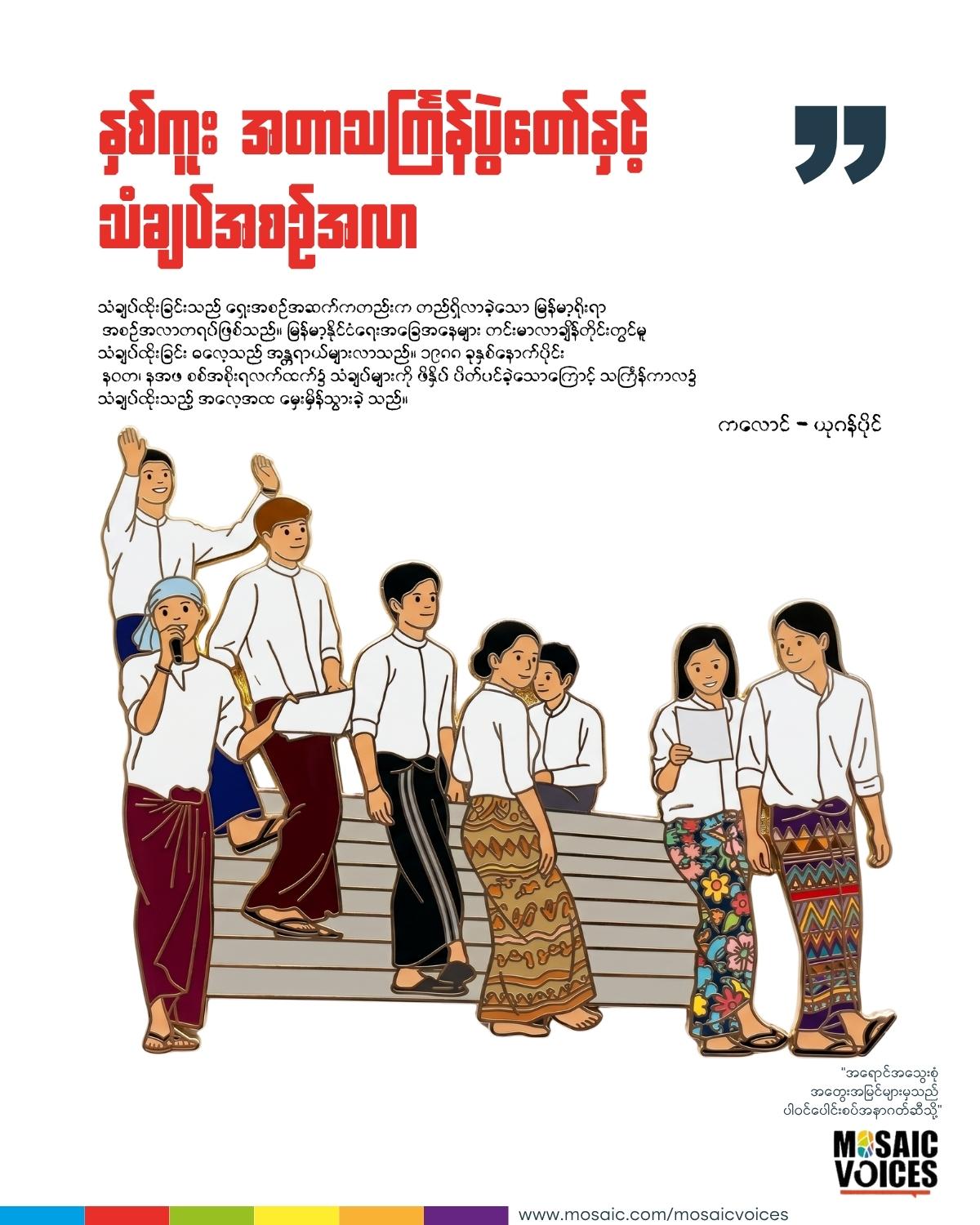 နှစ်ကူးအတာသင်္ကြန်ပွဲတော်နှင့် သံချပ်အစဉ်အလာ